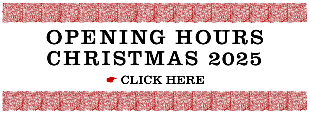 Christmas Opening Hours 2025 banner
